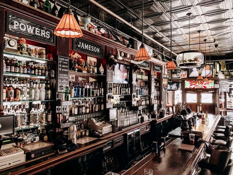 Halligan Bar Dining Area